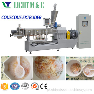 Máquina de fabricação de mingau de arroz instantâneo de aquecimento